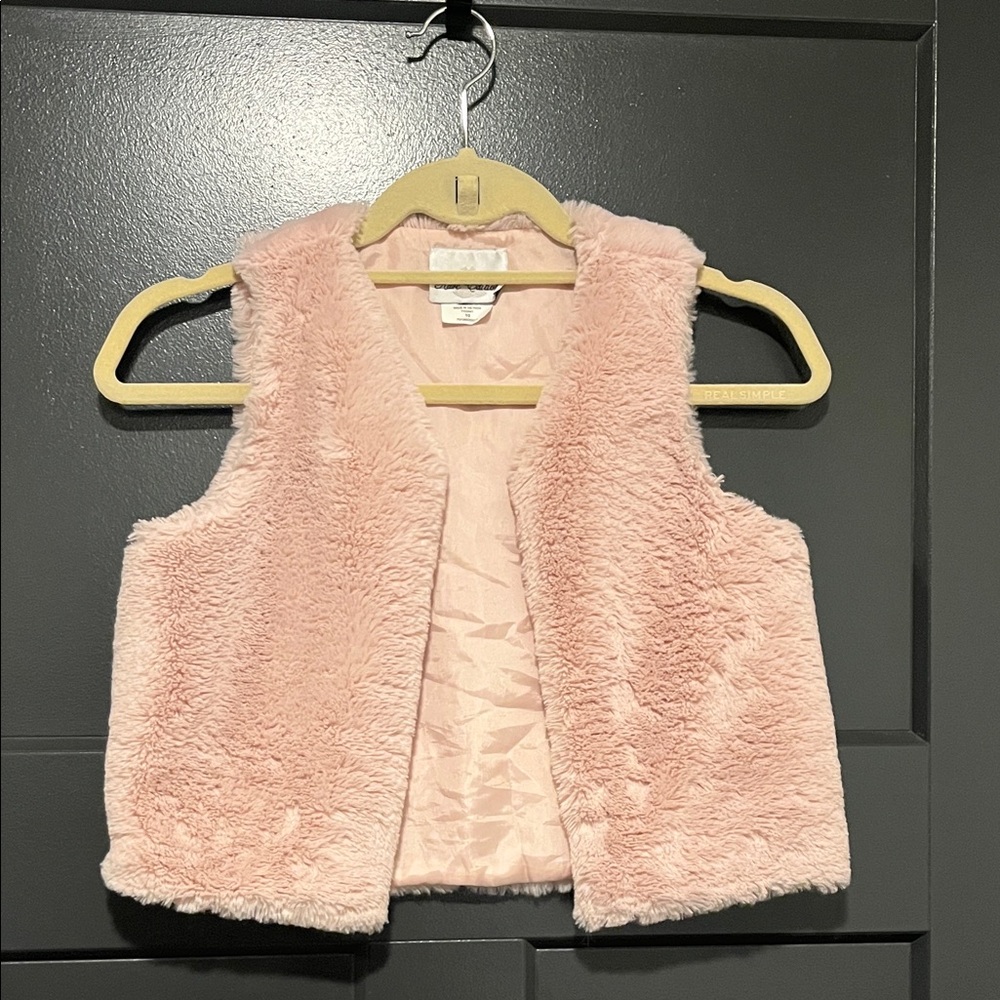 Girls Faux Fur Vest
